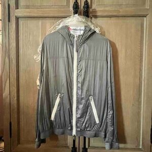 International Concepts Gray Hooded Jacket